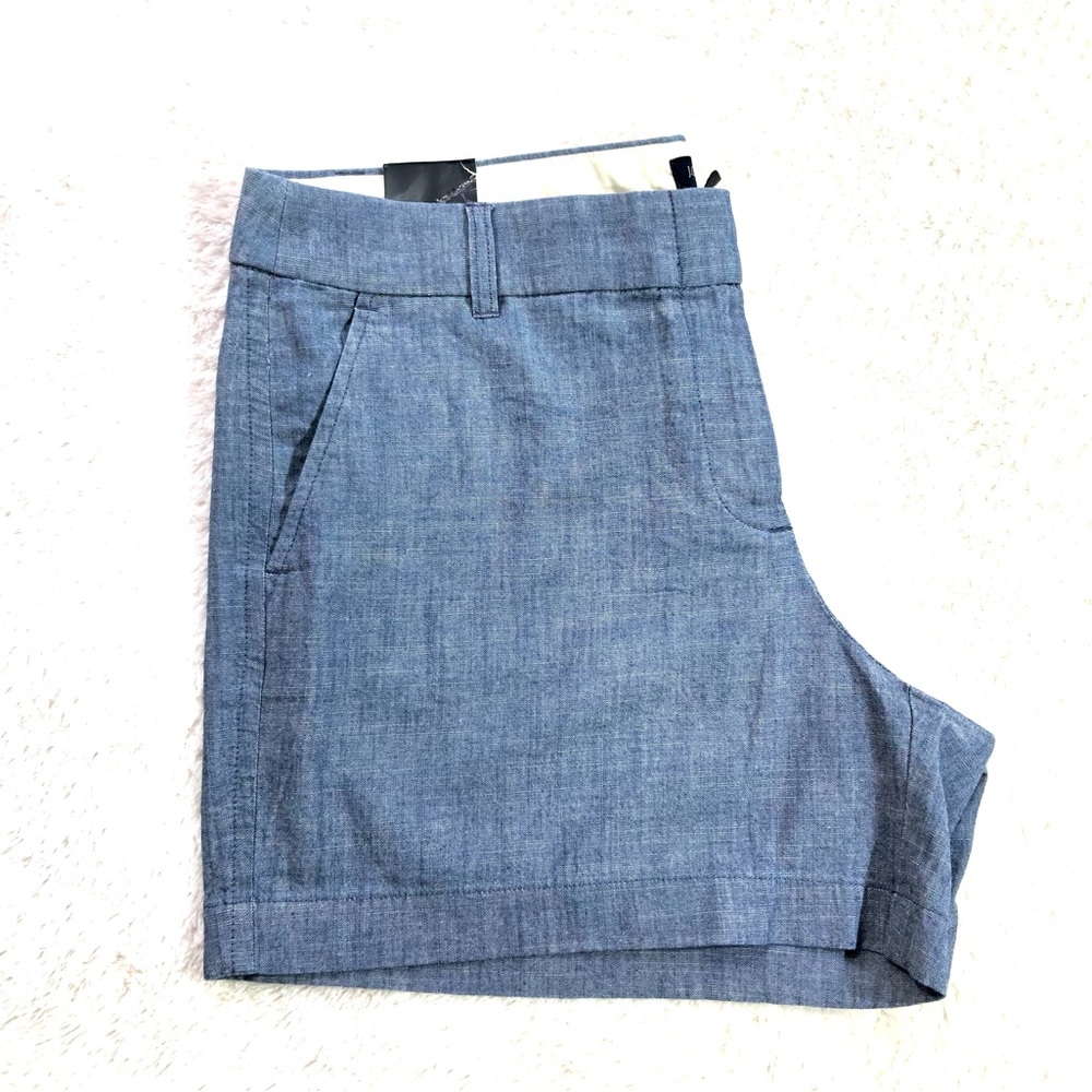 J. Crew 5” Classic Chambray Shorts